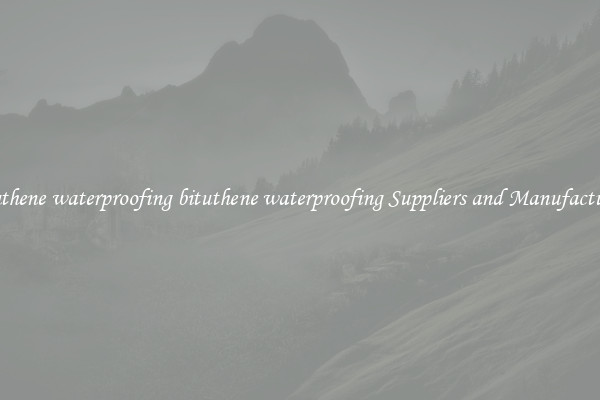 bituthene waterproofing bituthene waterproofing Suppliers and Manufacturers